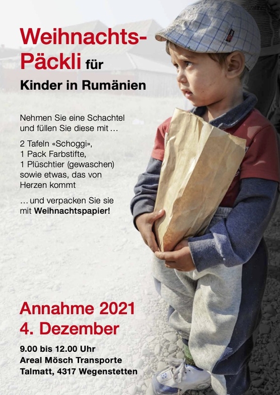 Weihnachtspaeckli-Rumaenien